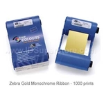Zebra монохромная золотая лента Gold 800015-906